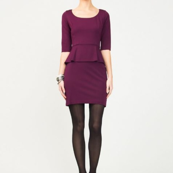 Peplum Dress with Cut-Out Back *Made in Canada* Size XXS - Picture 2 of 9